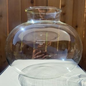 ⚗️ VTG Pyrex Corning Lab Flask Glass Fishbowl 7" Wide 5.75" Tall